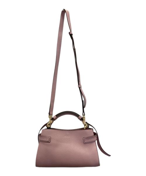 LORISTELLA（ロリステッラ）LORISTELLA (ロリステッラ) サイドベルトトートバッグS ピンクの古着・服飾アイテム