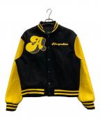 A FEW GOOD KIDSアフューグッドキッズ）の古着「スタジャン」｜ブラック×イエロー