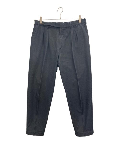 PT TORINO（ピーティートリノ）PT TORINO (ピーティートリノ) CARROT FITスラックス グレー サイズ:48の古着・服飾アイテム