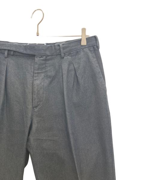 PT TORINO（ピーティートリノ）PT TORINO (ピーティートリノ) CARROT FITスラックス グレー サイズ:48の古着・服飾アイテム