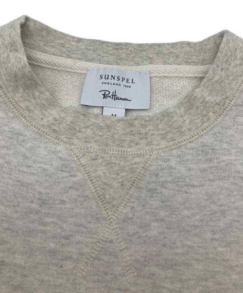 SUNSPEL（サンスペル）SUNSPEL (サンスペル) Ron Herman (ロンハーマン) クルーネックスウェット グレー サイズ:Ⅿの古着・服飾アイテム