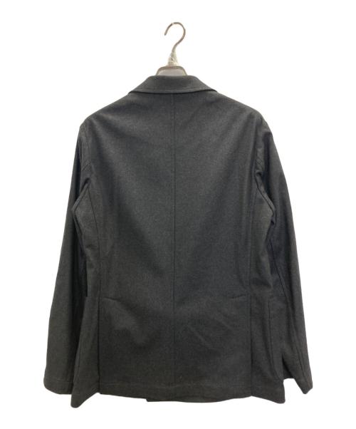 TOMORROW LAND（トゥモローランド）TOMORROW LAND (トゥモローランド) Super160's ウールツイル ダブルジャケット グレー サイズ:48の古着・服飾アイテム