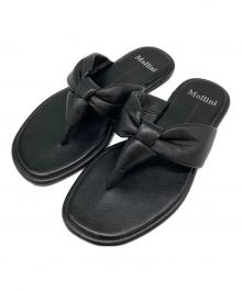 Mollini（モリーニ）の古着「トングサンダル」｜ブラック