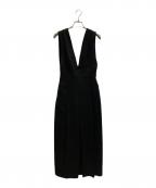 L'Orロル）の古着「I-line Jumper skirt」｜ブラック