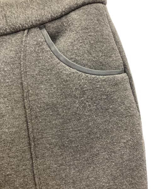 L'AUBE（ローブ）L'AUBE (ローブ) Double Knit Center Slit Pants/ダブル ニット センター スリット パンツ グレー サイズ:Sの古着・服飾アイテム