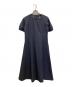 Rene（ルネ）の古着「デニムライクパールワンピース」｜ネイビー