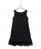 daisy lin for foxeyデイジーリン フォー フォクシー）の古着「ノースリーブワンピース」｜ネイビー