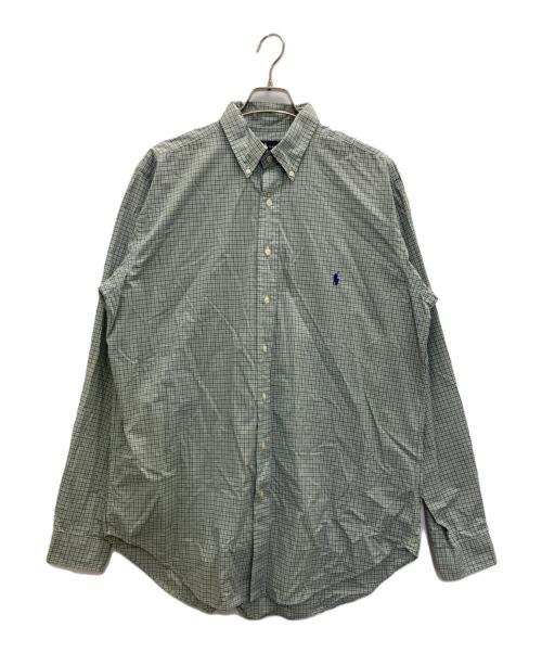 RALPH LAUREN（ラルフローレン）RALPH LAUREN (ラルフローレン) チェックシャツ グリーン サイズ:Ｌの古着・服飾アイテム