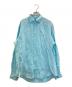 POLO RALPH LAUREN（ポロ・ラルフローレン）の古着「リネンシャツ」｜スカイブルー