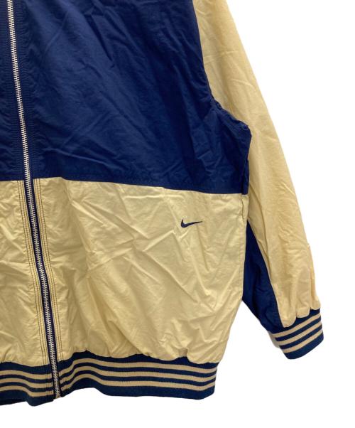 NIKE（ナイキ）NIKE (ナイキ) バックロゴバーシティジャケット ブルー サイズ:Ｌの古着・服飾アイテム