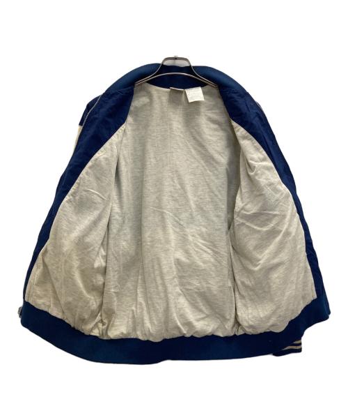 NIKE（ナイキ）NIKE (ナイキ) バックロゴバーシティジャケット ブルー サイズ:Ｌの古着・服飾アイテム
