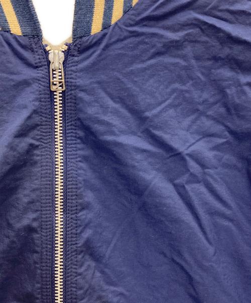 NIKE（ナイキ）NIKE (ナイキ) バックロゴバーシティジャケット ブルー サイズ:Ｌの古着・服飾アイテム