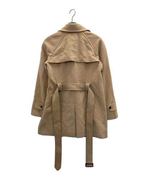 BURBERRY LONDON（バーバリーロンドン）BURBERRY LONDON (バーバリーロンドン) アンゴラダブルチェスターコート ベージュ サイズ:38の古着・服飾アイテム