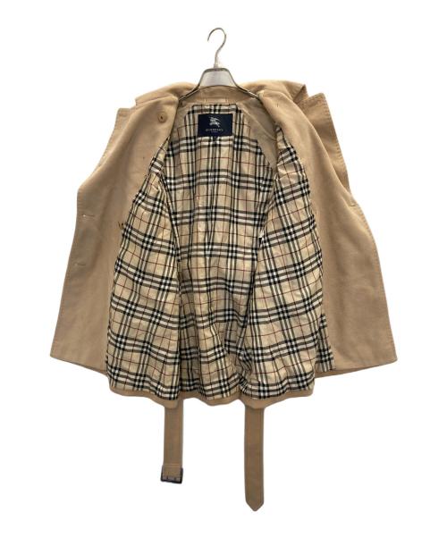 BURBERRY LONDON（バーバリーロンドン）BURBERRY LONDON (バーバリーロンドン) アンゴラダブルチェスターコート ベージュ サイズ:38の古着・服飾アイテム