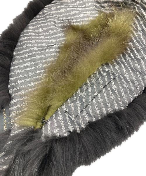 SAGA FURS（サガファーズ）SAGA FURS (サガファーズ) ティペット ブラックの古着・服飾アイテム