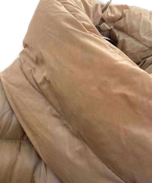 MONCLER（モンクレール）MONCLER (モンクレール) ダウンジャケット ベージュ サイズ:1の古着・服飾アイテム