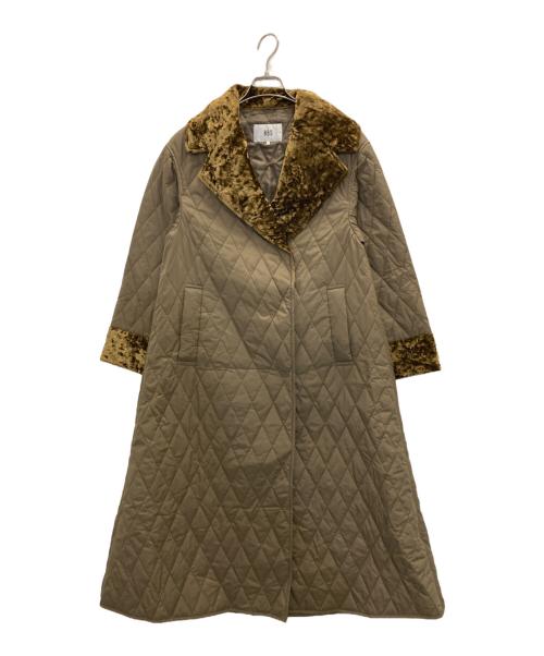 RBS（アールビーエス）RBS (アールビーエス) キルティング Aライン コート カーキの古着・服飾アイテム