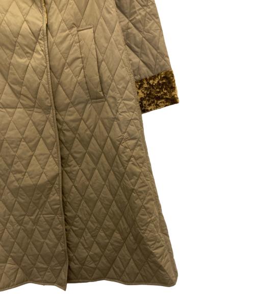 RBS（アールビーエス）RBS (アールビーエス) キルティング Aライン コート カーキの古着・服飾アイテム