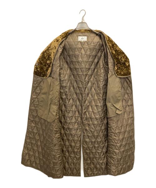 RBS（アールビーエス）RBS (アールビーエス) キルティング Aライン コート カーキの古着・服飾アイテム