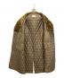 中古・古着 RBS (アールビーエス) キルティング Aライン コート カーキ：7000円