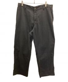 Dickies（ディッキーズ）の古着「90s ワイドワークパンツ」｜ブラック