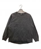 WALLA WALLA SPORTワラワラスポーツ）の古着「90s RAGLAN BRANK SWEAT」｜ブラック