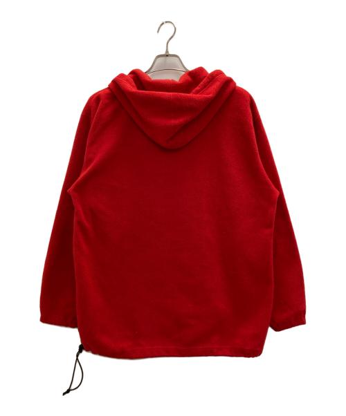 unknown（アンノーン）unknown (アンノーン) 80s フリースフーディー レッド サイズ:表記無しの古着・服飾アイテム