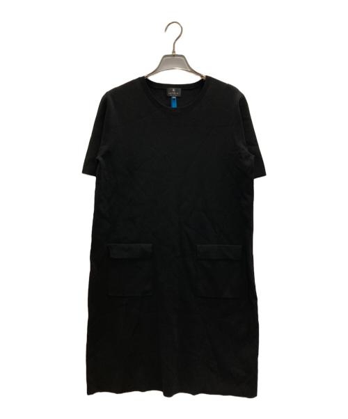 LANVIN COLLECTION（ランバンコレクション）LANVIN COLLECTION (ランバンコレクション) ニットワンピース ブラック サイズ:40の古着・服飾アイテム