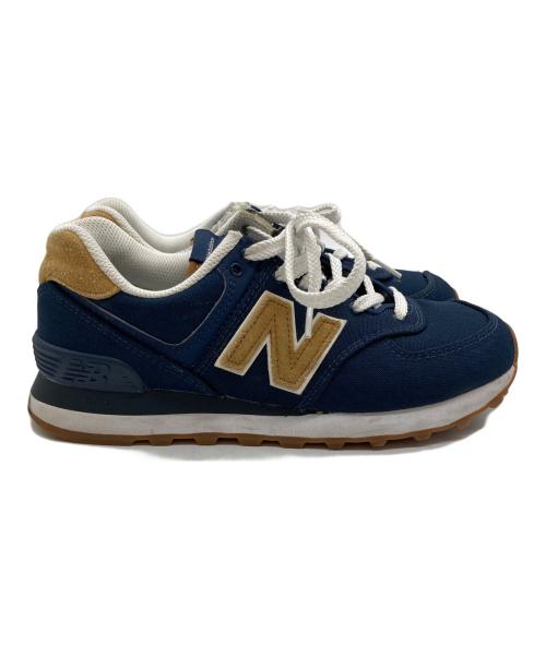 NEW BALANCE（ニューバランス）NEW BALANCE (ニューバランス) ローカットスニーカー ネイビー サイズ:SIZE23.5の古着・服飾アイテム