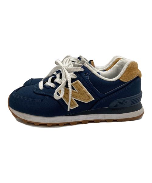 NEW BALANCE（ニューバランス）NEW BALANCE (ニューバランス) ローカットスニーカー ネイビー サイズ:SIZE23.5の古着・服飾アイテム