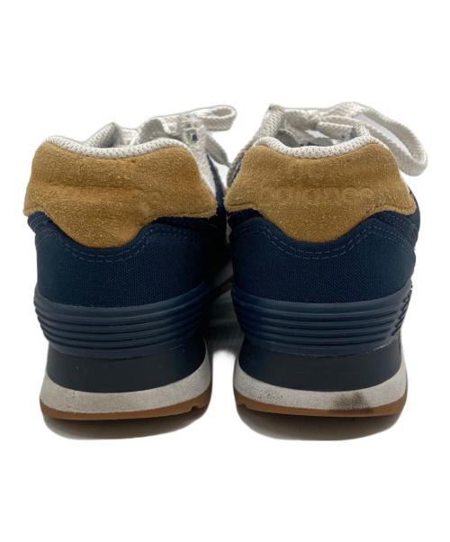 NEW BALANCE（ニューバランス）NEW BALANCE (ニューバランス) ローカットスニーカー ネイビー サイズ:SIZE23.5の古着・服飾アイテム