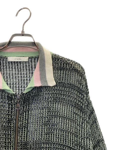 jieda（ジエダ）Jieda (ジエダ) ジップカーディガン グリーン サイズ:1の古着・服飾アイテム