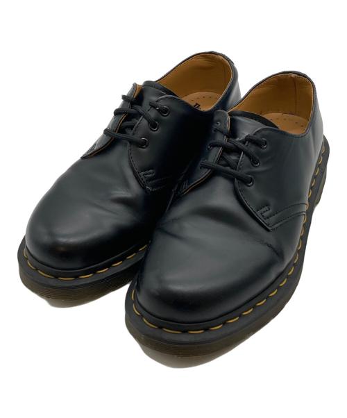 Dr.Martens（ドクターマーチン）Dr.Martens (ドクターマーチン) 3ホールシューズ ブラック サイズ:24の古着・服飾アイテム