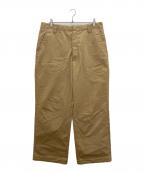 Acne studiosアクネ ストゥディオス）の古着「コットンワイドパンツ」｜ベージュ