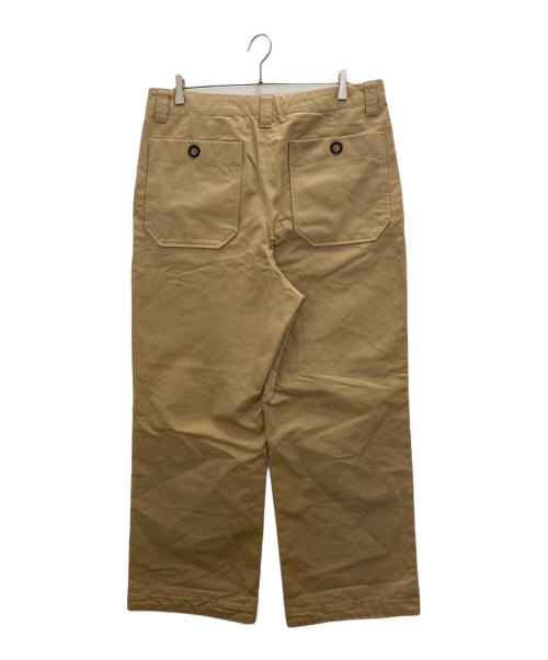 Acne studios（アクネ ストゥディオズ）Acne studios (アクネ ストゥディオス) コットンワイドパンツ ベージュ サイズ:54の古着・服飾アイテム
