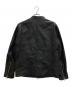BEAUTY&YOUTH (ビューティーアンドユース) シープレザー シングル ライダースジャケット ブラック サイズ:XL：14000円