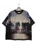 MAISON SPECIAL（メゾンスペシャル）の古着「Art Short Sleeve Crew Neck Knit T-Shirt」｜ブラック×ブルー