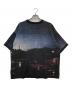 MAISON SPECIAL (メゾンスペシャル) Art Short Sleeve Crew Neck Knit T-Shirt ブラック×ブルー サイズ:2：6000円