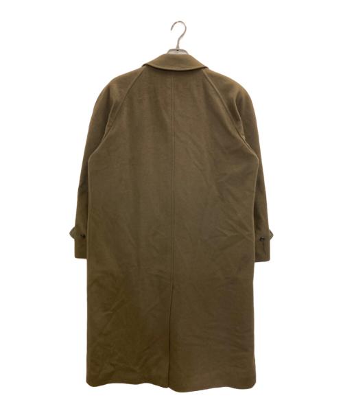 Yves Saint Laurent（イヴサンローラン）Yves Saint Laurent (イヴサンローラン) カシミヤステンカラーコート ブラウン サイズ: 92-A4の古着・服飾アイテム