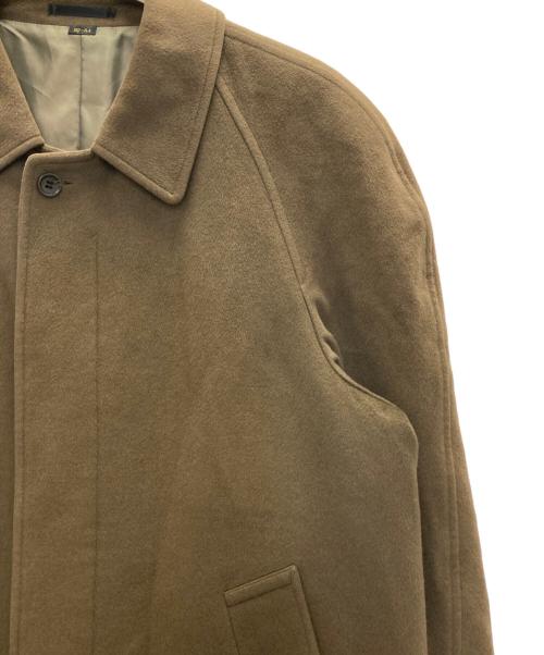 Yves Saint Laurent（イヴサンローラン）Yves Saint Laurent (イヴサンローラン) カシミヤステンカラーコート ブラウン サイズ: 92-A4の古着・服飾アイテム