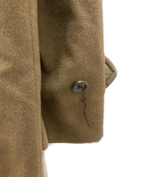 Yves Saint Laurent（イヴサンローラン）Yves Saint Laurent (イヴサンローラン) カシミヤステンカラーコート ブラウン サイズ: 92-A4の古着・服飾アイテム