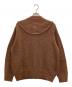 MAISON SPECIAL (メゾンスペシャル) 3 colors Wool Nylon Prime-Over Crew Neck Knit Cardigan ブラウン サイズ:1：8000円