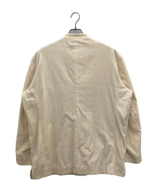 PAPAS（パパス）PAPAS (パパス) コーデュロイチャイナジャケット アイボリー サイズ:Ｌの古着・服飾アイテム