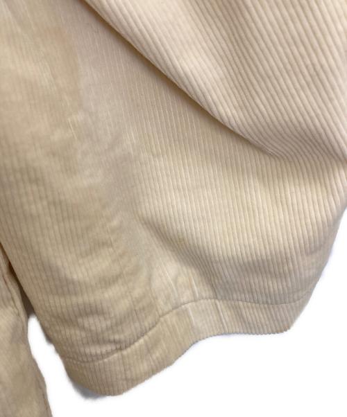 PAPAS（パパス）PAPAS (パパス) コーデュロイチャイナジャケット アイボリー サイズ:Ｌの古着・服飾アイテム