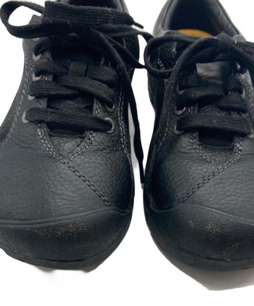 KEEN（キーン）KEEN (キーン) レザーシューズ ブラック サイズ:23cmの古着・服飾アイテム