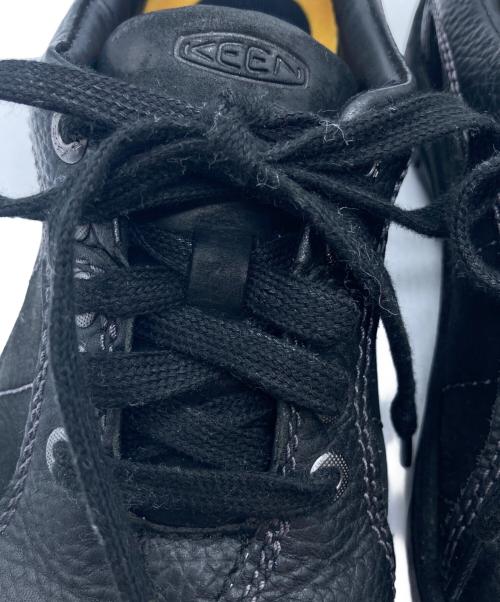 KEEN（キーン）KEEN (キーン) レザーシューズ ブラック サイズ:23cmの古着・服飾アイテム