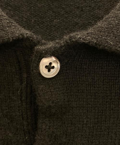 POLO RALPH LAUREN（ポロ・ラルフローレン）POLO RALPH LAUREN (ポロ・ラルフローレン) LAMB WOOL KNIT POLO SHIRTS ブラック サイズ:XLの古着・服飾アイテム