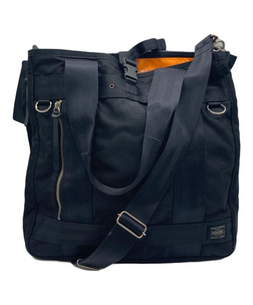 PORTER（ポーター）PORTER (ポーター) ヒート2WAYショルダーバッグ ブラックの古着・服飾アイテム