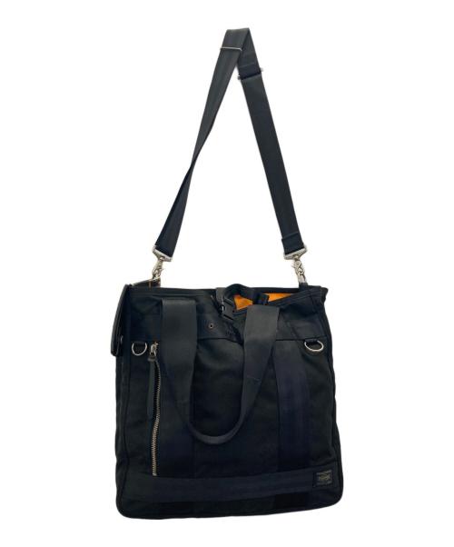 PORTER（ポーター）PORTER (ポーター) ヒート2WAYショルダーバッグ ブラックの古着・服飾アイテム