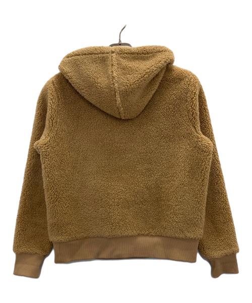 POLO RALPH LAUREN（ポロ・ラルフローレン）POLO RALPH LAUREN (ポロ・ラルフローレン) ビッグポニー刺繍ボアパーカー ブラウン サイズ:Sの古着・服飾アイテム